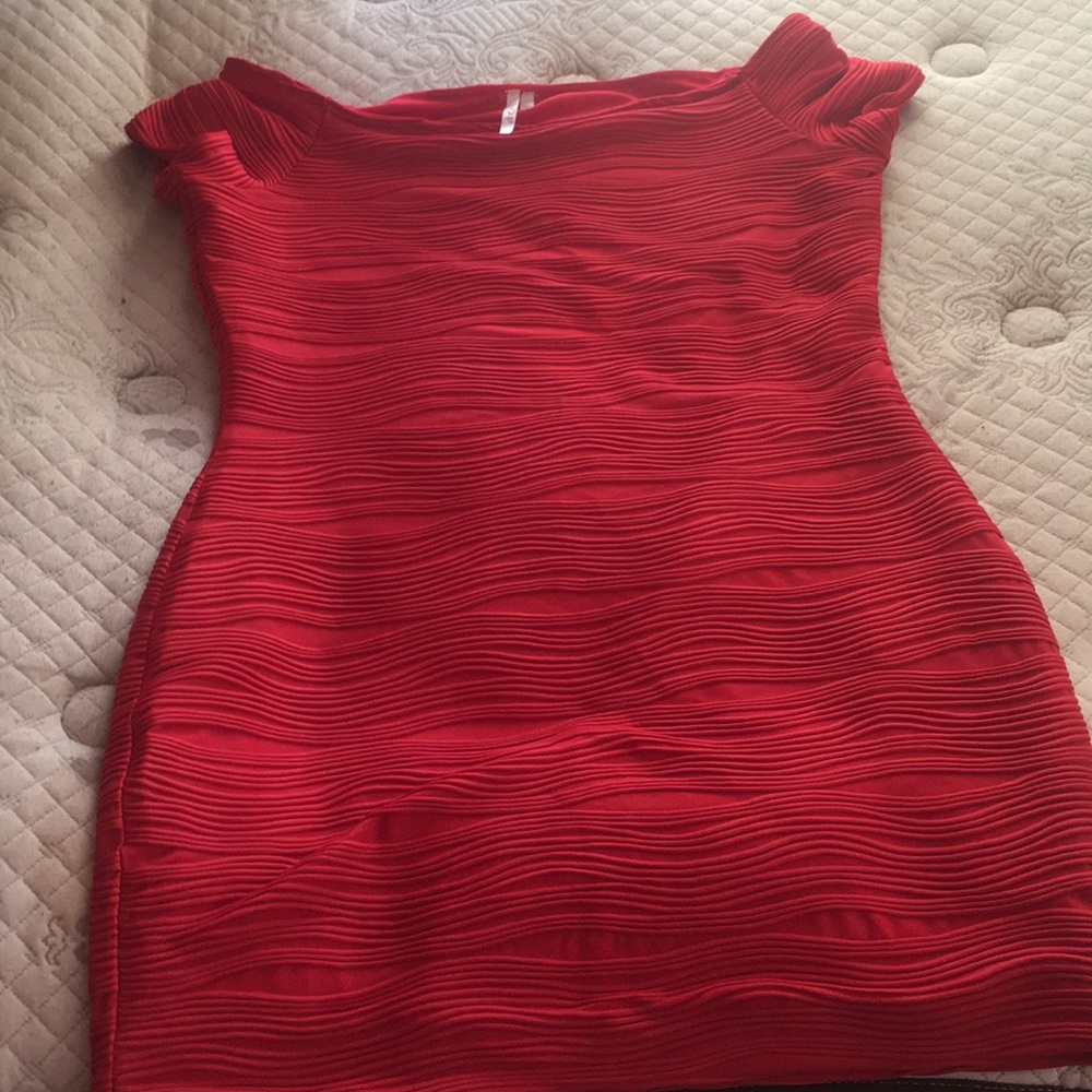 Red dress